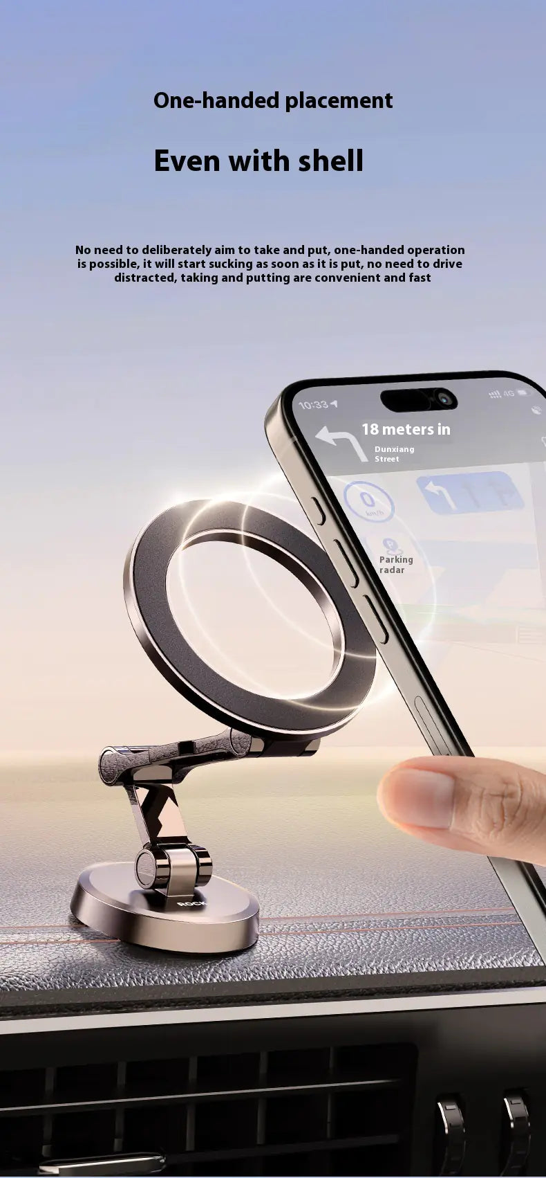 Magnetic Foldable Phone Holder